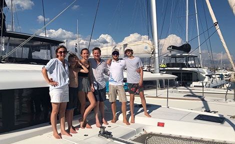 Catamaran Charter Italy Passangers