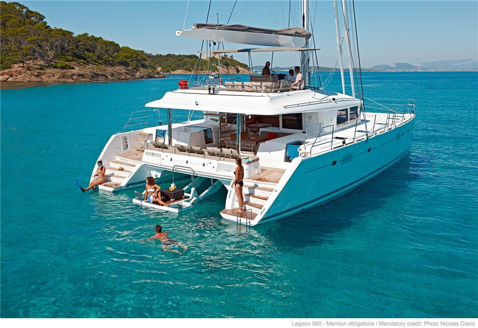 Lagoon 560 luxury crewed catamaran Italy 3