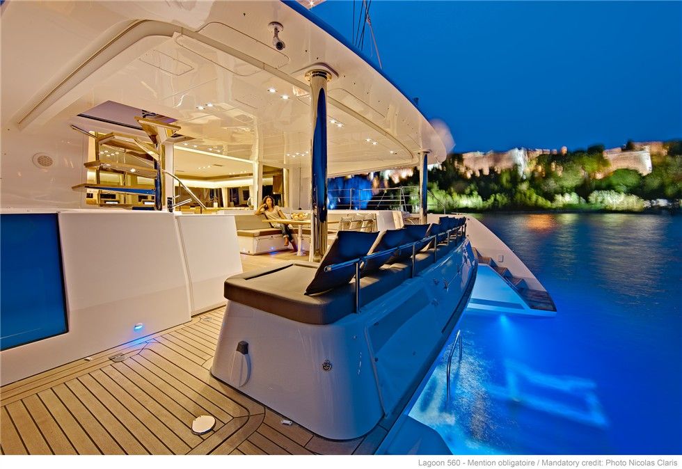 Lagoon 560 luxury crewed catamaran Italy 5